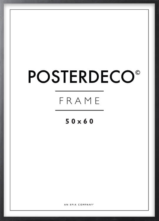 Black Wood Frame (50x60cm) - Posterdeco – Premium Quality Posters
